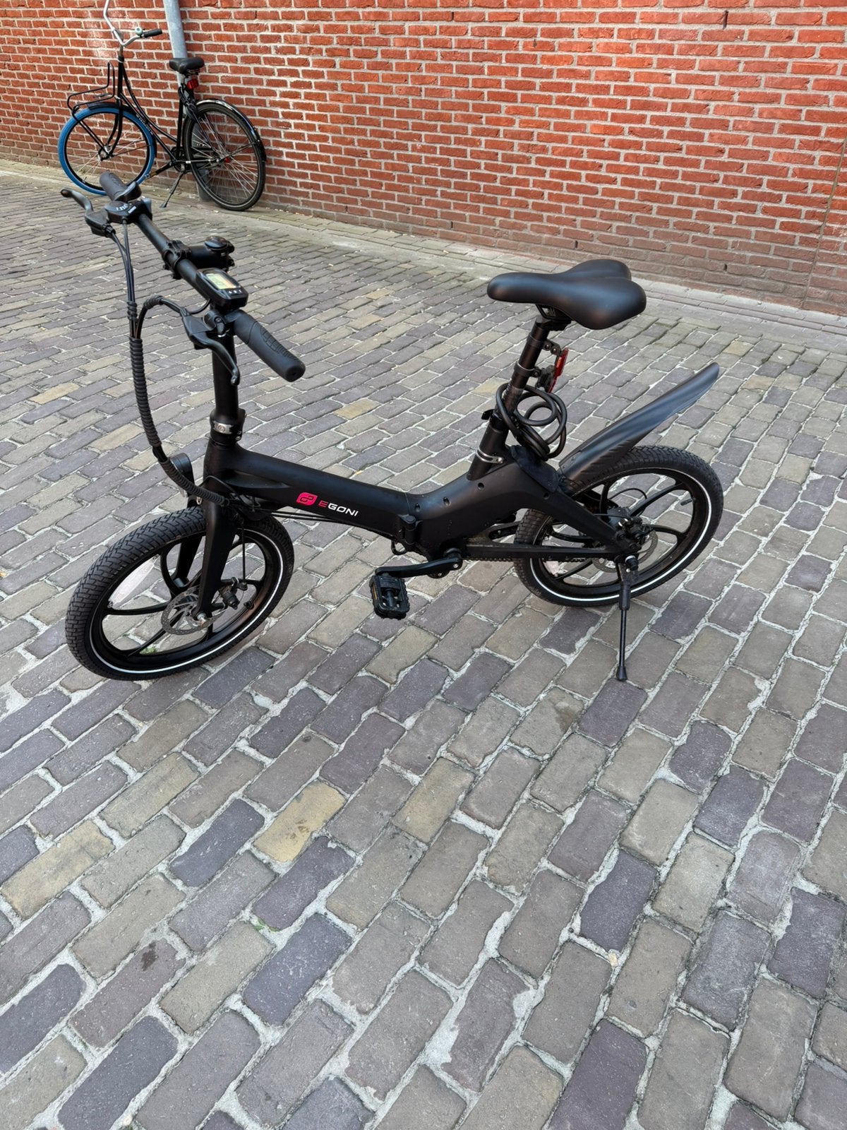 Egoni elektrichse vouwfiets, Fietsen en Brommers, Fietsen | Vouwfietsen, Ophalen, Zo goed als nieuw, 20 inch of meer