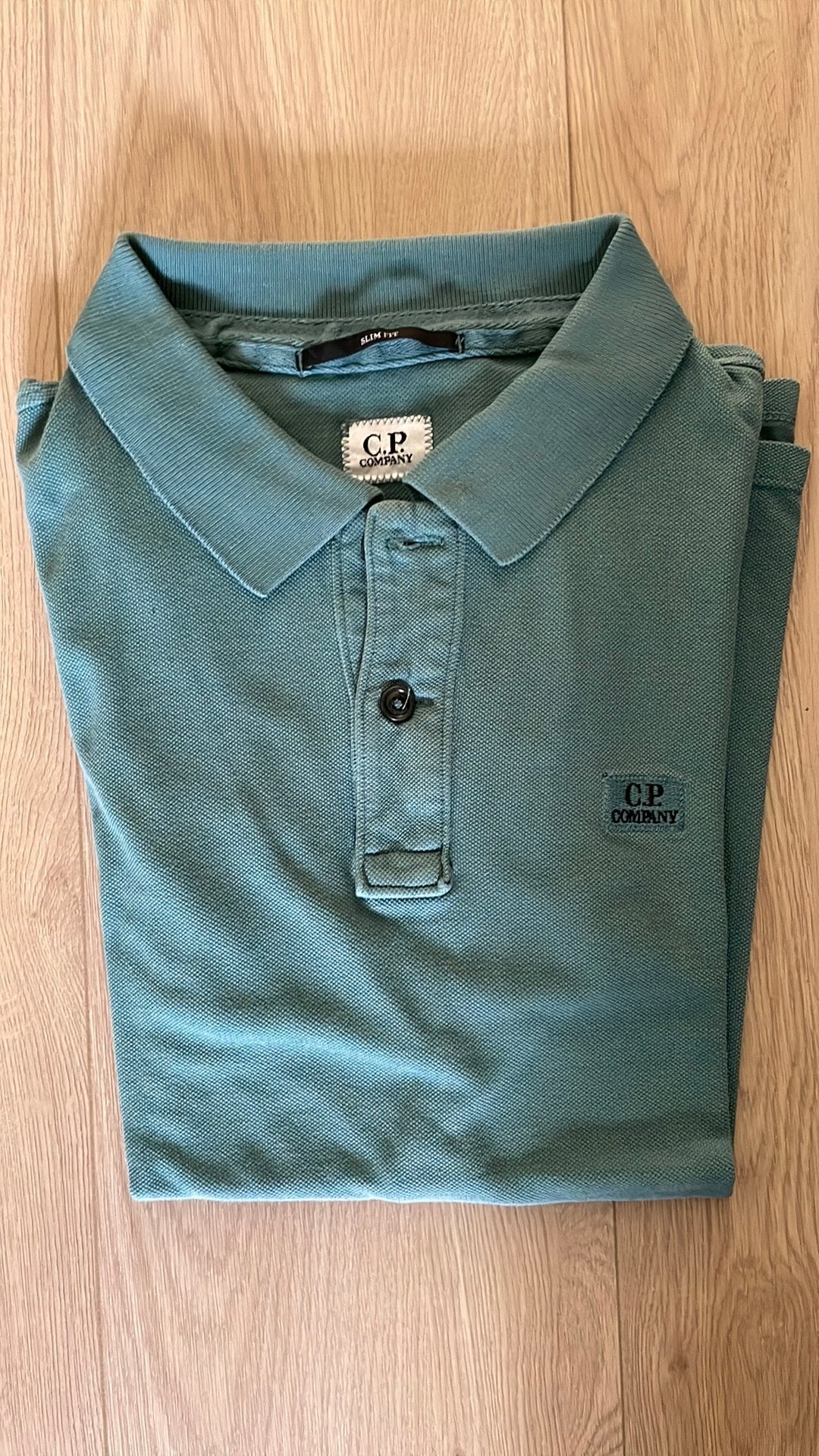 Cp company slim fit polo maat S, Ophalen, Zo goed als nieuw