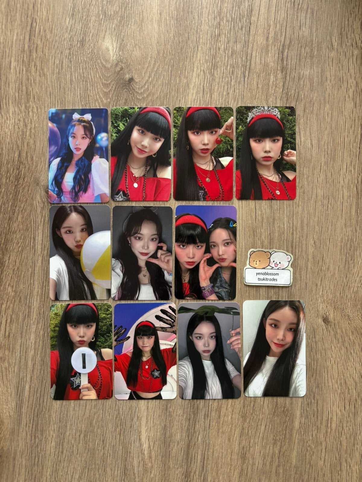 billlie suhyeon album + tin set photocard set patbingsu kpop, Ophalen of Verzenden, Zo goed als nieuw, Foto of Kaart