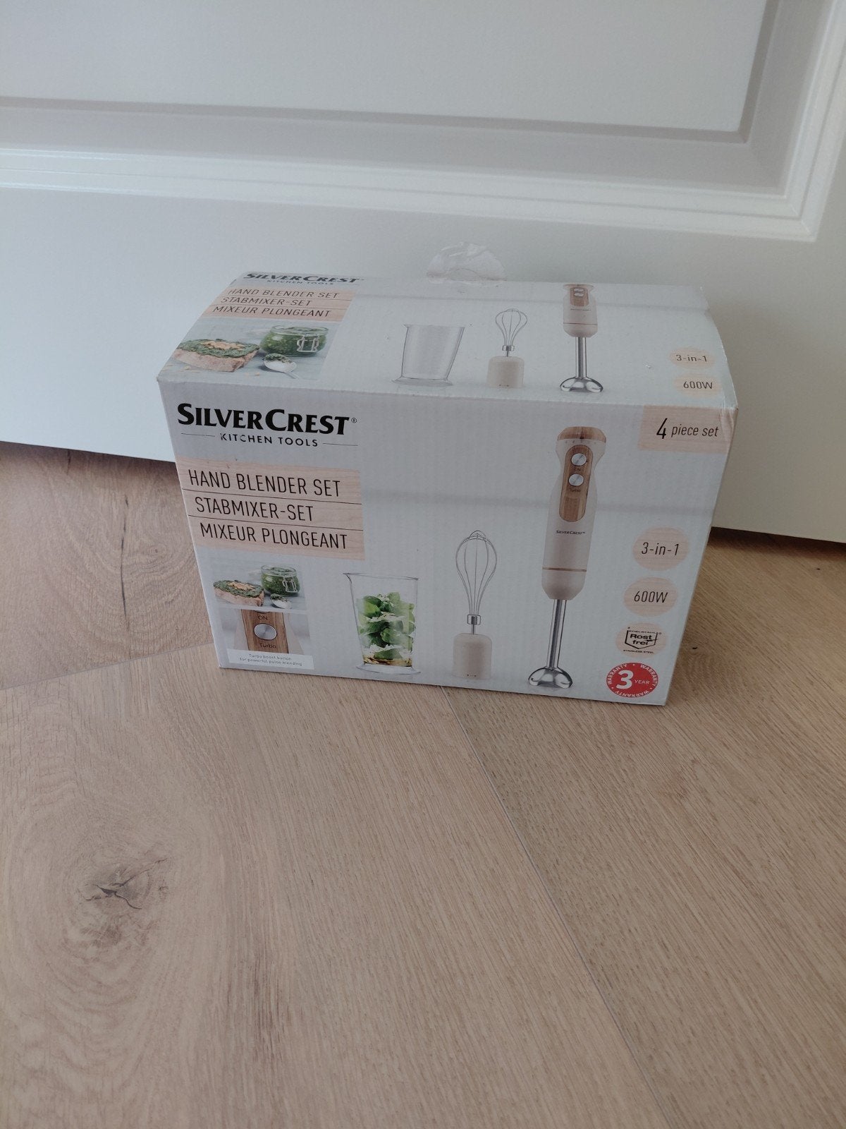 SilverCrest Handblender Set 3-in-1 - Nieuw in doos, Minder dan 1 liter, Ophalen, Nieuw, 3 snelheden of meer