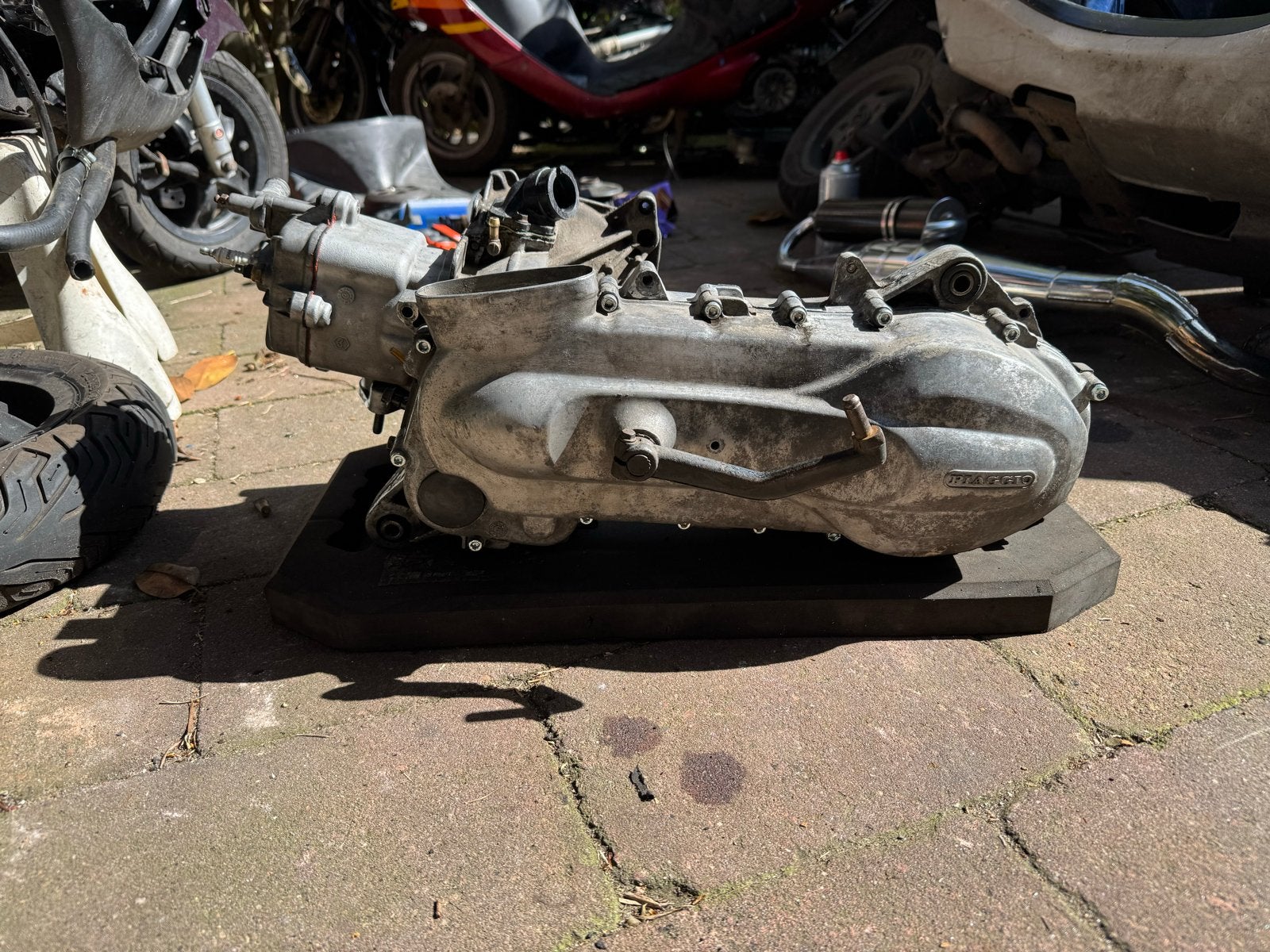 180cc Hexagon blok met papieren, Ophalen, Gebruikt, Blok, Overige merken