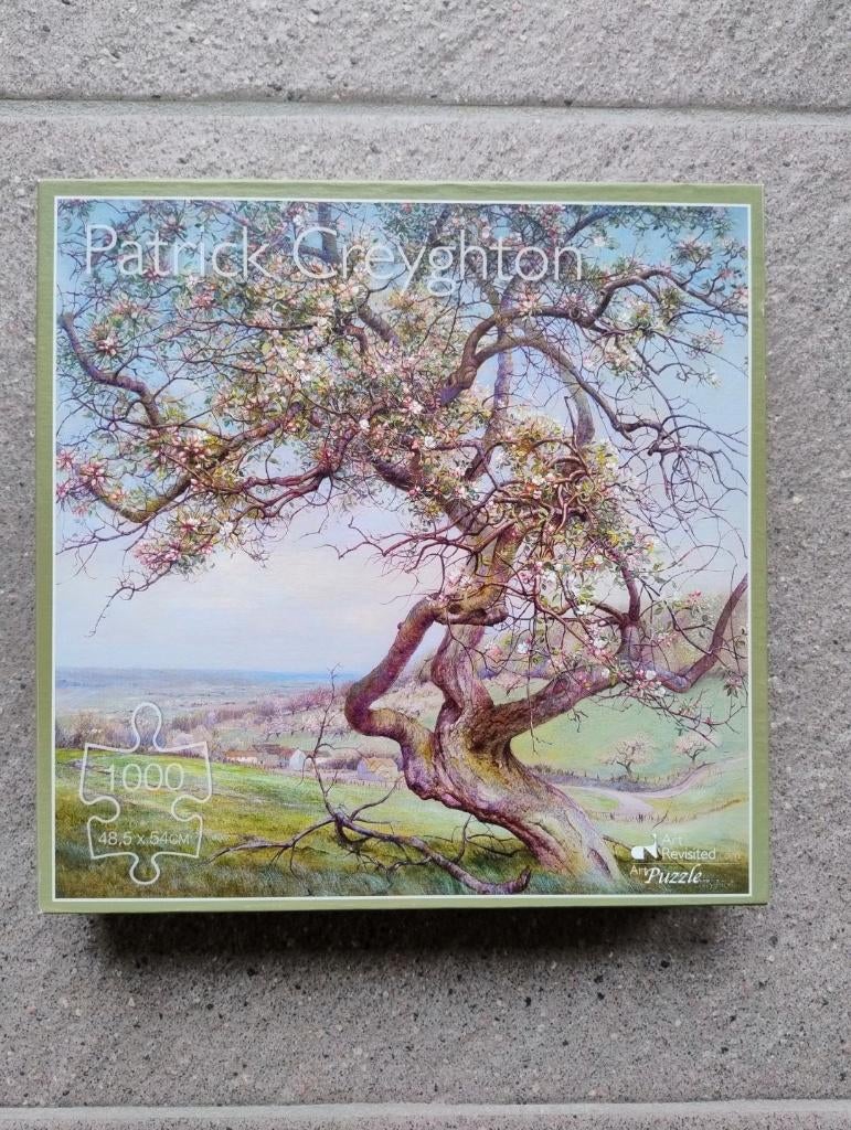 Art Revisited Patrick Creyghton 1000 Bloeiende appelboom, Ophalen of Verzenden, 500 t/m 1500 stukjes, Zo goed als nieuw, Legpuzzel