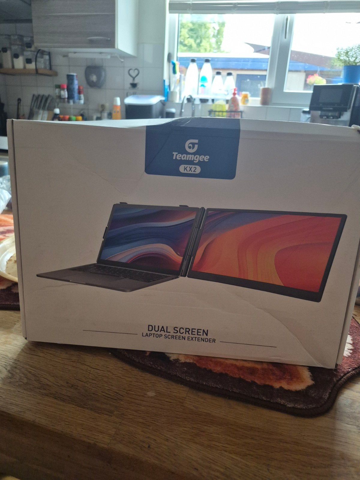 Teamgee KX2 Dual Screen Laptop Scherm Extender 14 inch FHD, Ophalen of Verzenden, Nieuw, 14 inch, Teamgee