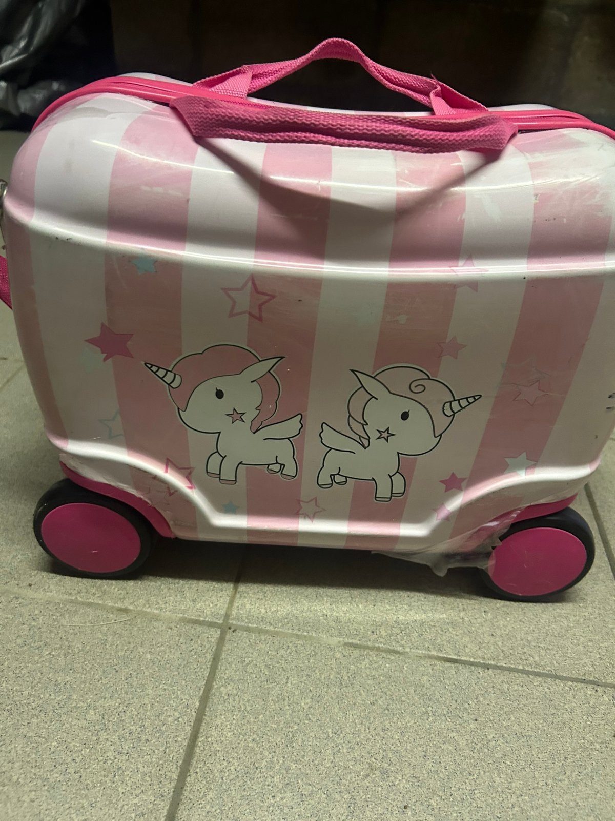 Kinder trolley, Sieraden, Tassen en Uiterlijk, Gebruikt, Hard kunststof, Minder dan 50 cm, Minder dan 35 cm