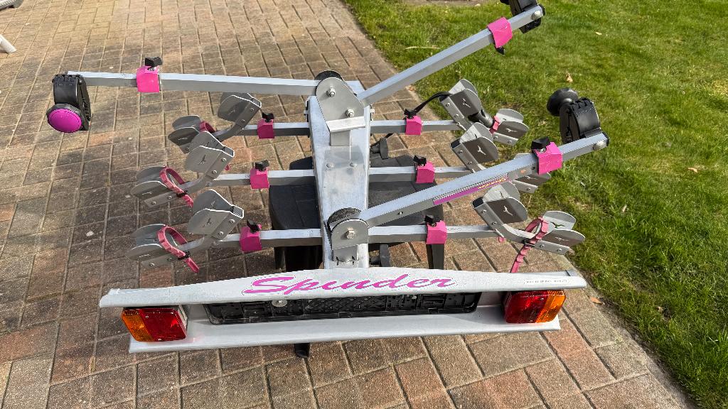Fietsendrager voor 3 fietsen - merk Spinder, Ophalen, Zo goed als nieuw