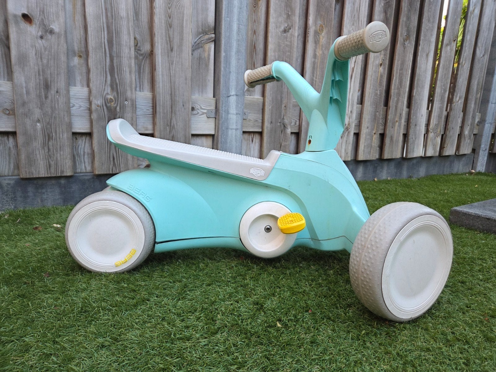 Berg Go² Loopfiets/Loopauto - Aqua, Ophalen, Gebruikt, Loopfiets
