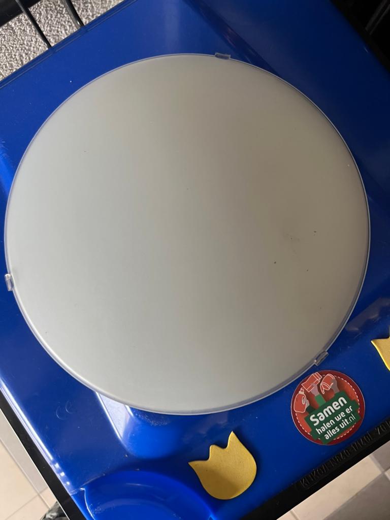 Ikea plafondlamp grote fitting., Ophalen, Zo goed als nieuw