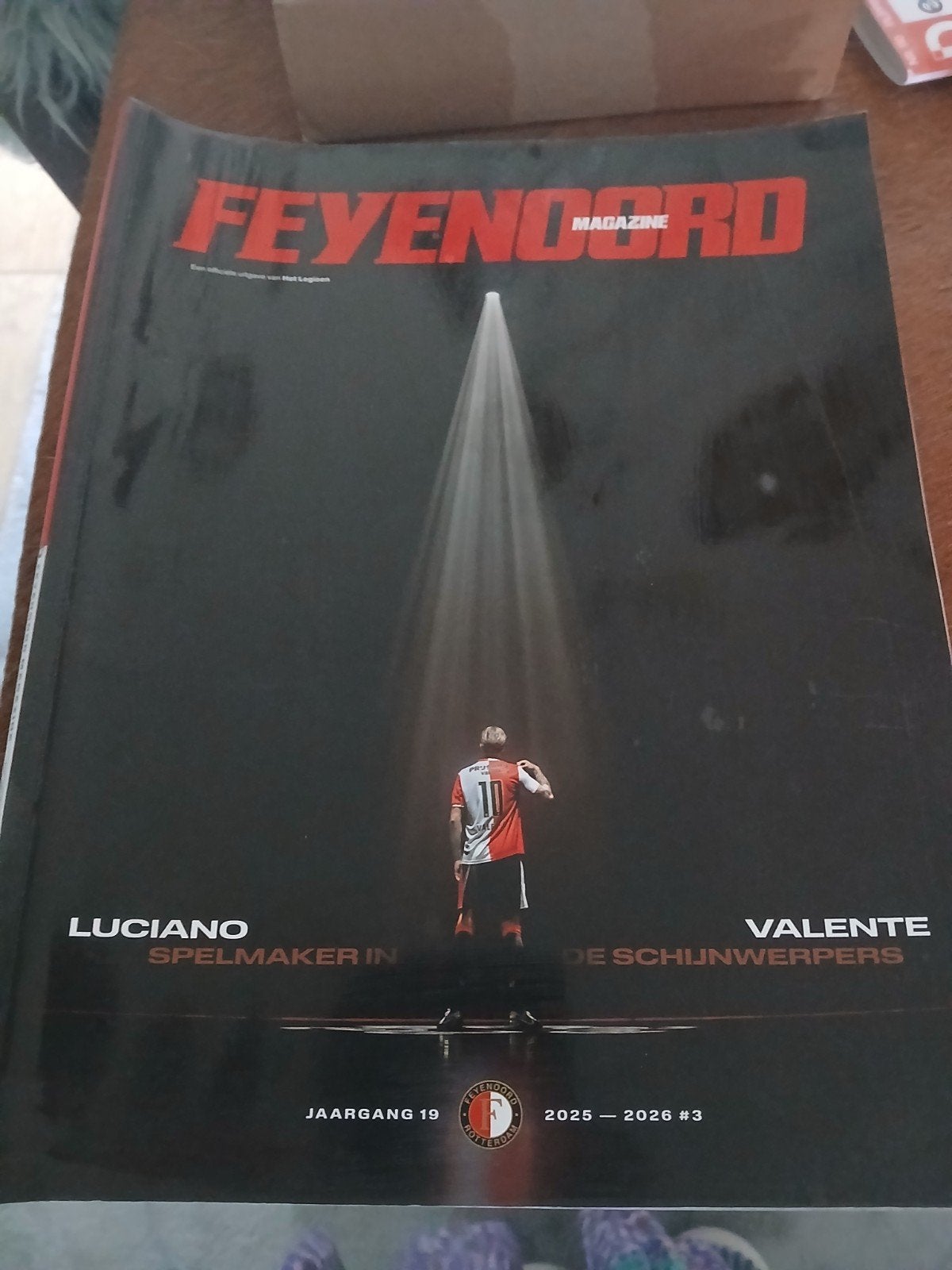 Feyenoord Magazine, Eén stripboek, Ophalen of Verzenden, Zo goed als nieuw