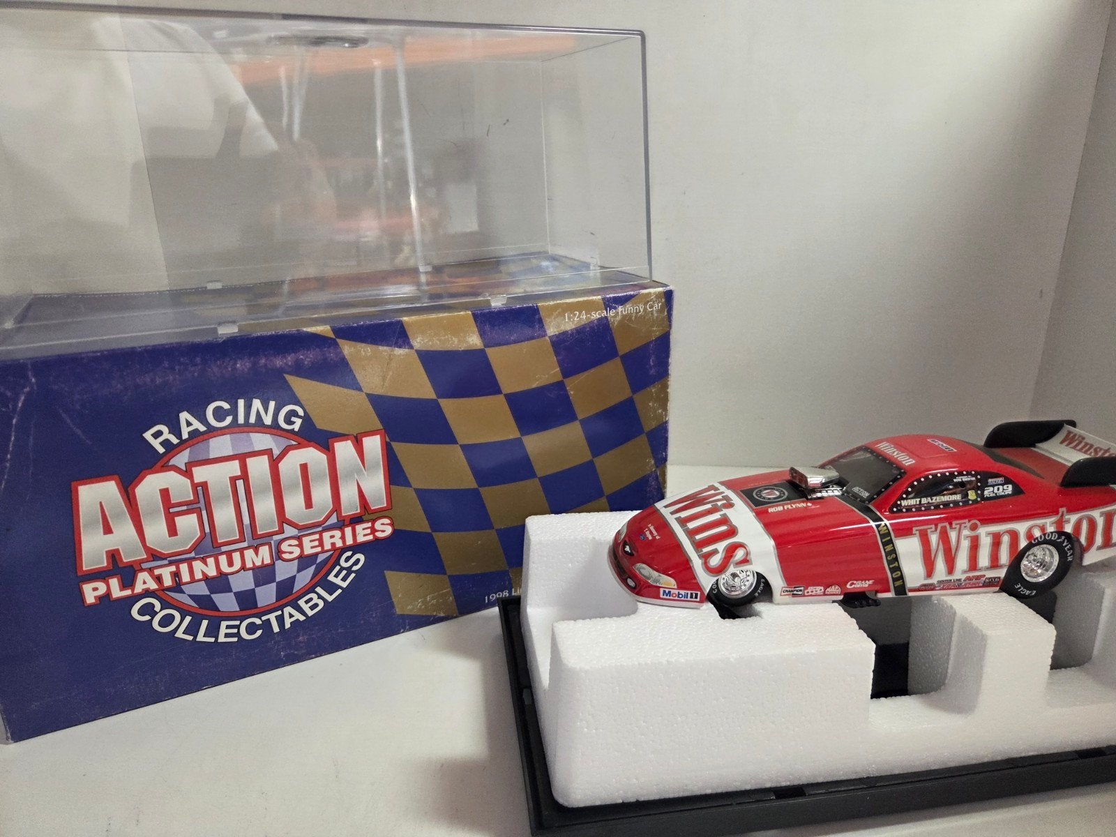 Action Racing Funny Car/Dragster Mustang Winston 1:24, Overige merken, ., Ophalen of Verzenden, Zo goed als nieuw