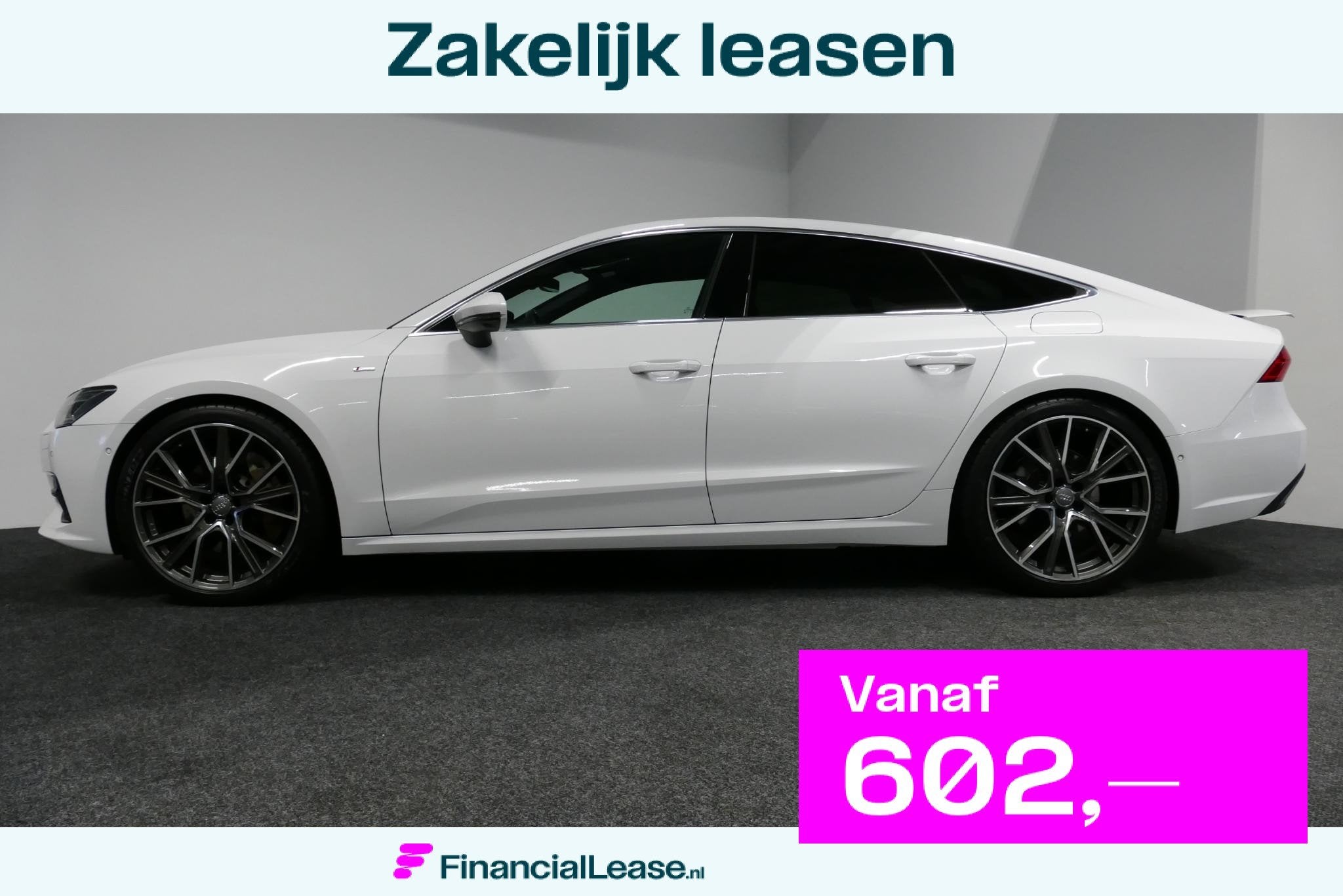 Audi A7 Sportback 50 TFSI e quattro Pro Line S / S Line / Ro, Verwarmde buitenspiegels, Gebruikt, 4 cilinders, 4 stoelen