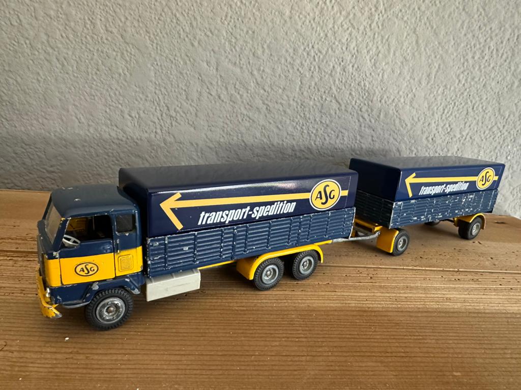 Tekno Denmark Volvo FB88 ASG, Ophalen of Verzenden, Zo goed als nieuw, Bus of Vrachtwagen, Tekno