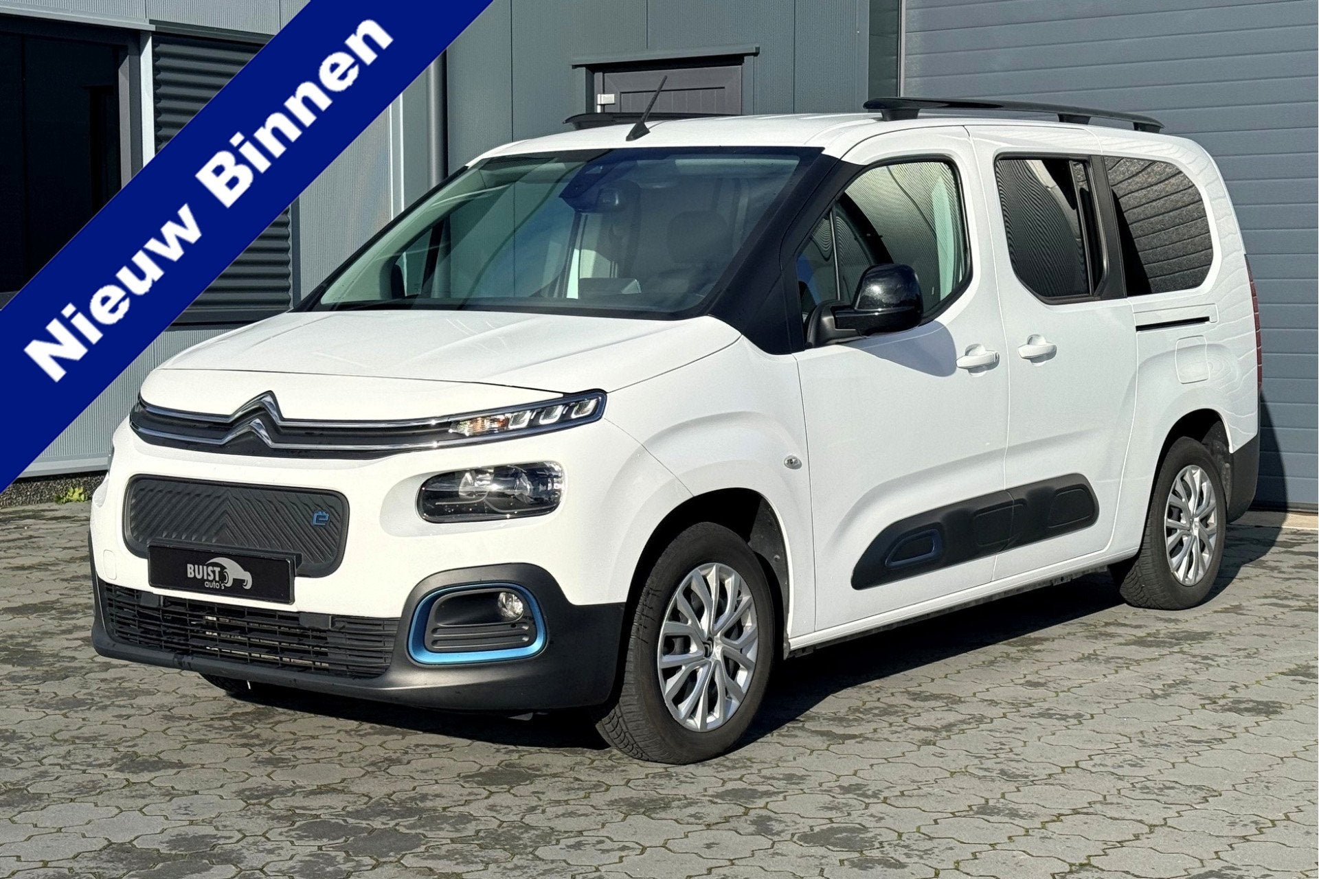 Citroën ë-Berlingo XL Feel 50 kWh TREKHAAK CAMERA CARPLAY, Auto's, 136 pk, Gebruikt, Met garantie (alle), 24 min