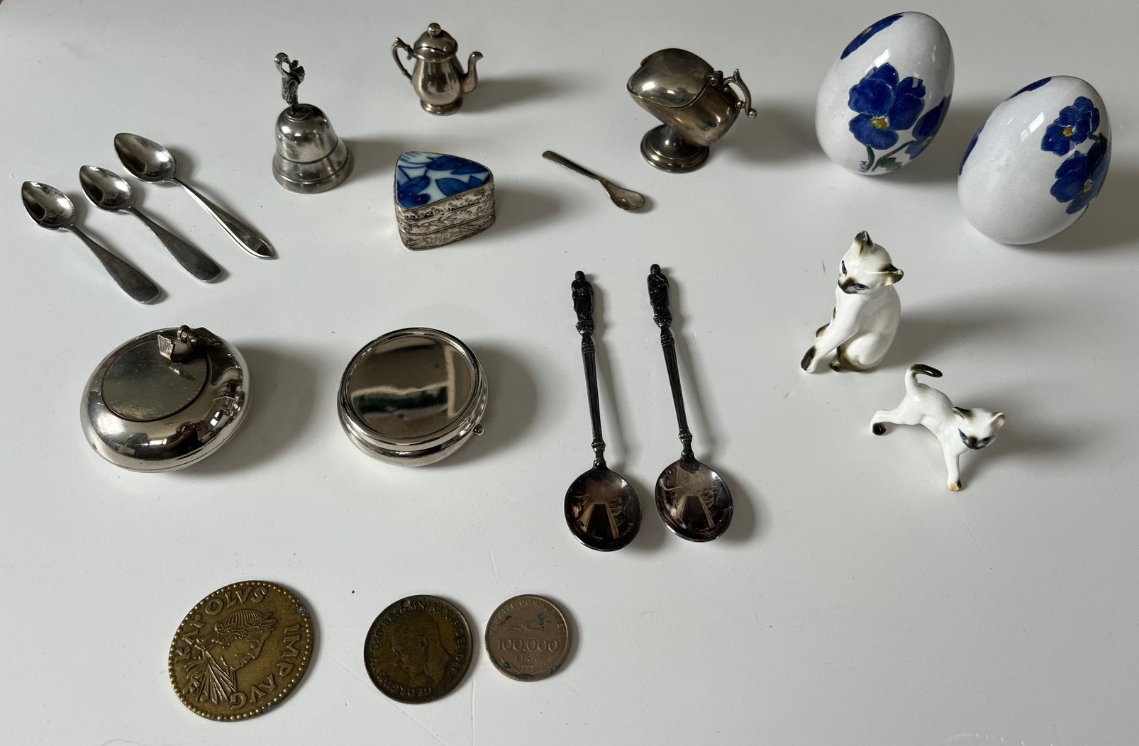 Mini zilver diversen, 19 stuks, Ophalen of Verzenden, Zo goed als nieuw