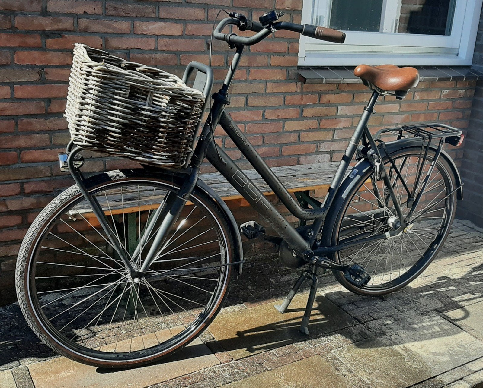 BSP Metropolis XXL damesfiets, Ophalen, Terugtraprem, Gebruikt, Versnellingen