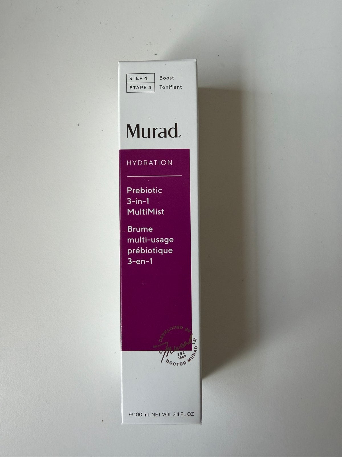 Murad Hydration Prebiotic 3-In-1 MultiMist 100ml Nieuw, Ophalen of Verzenden, Nieuw, Gehele gezicht, Verzorging