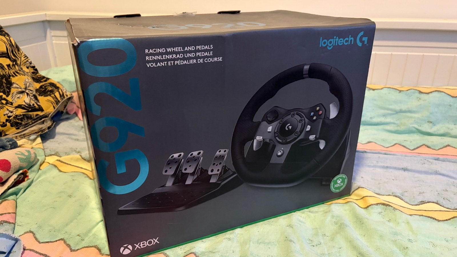 G920 force feedback wheel