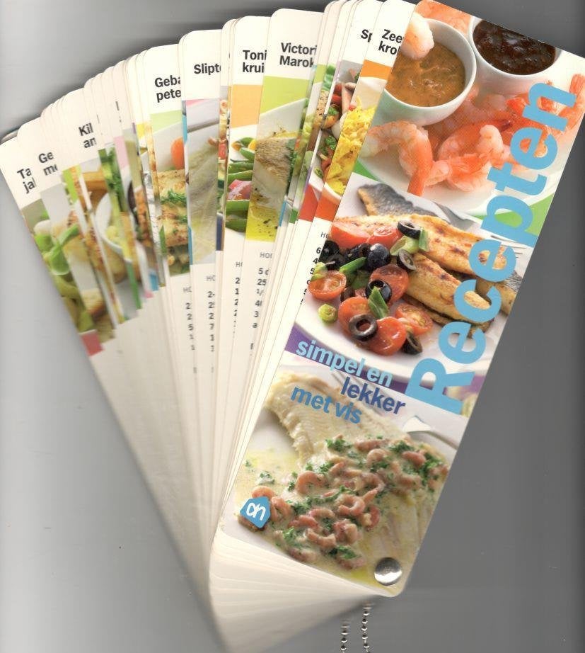 Receptenwaaier Simpel en lekker met VIS., Boeken, Kookboeken, Ophalen of Verzenden, Zo goed als nieuw, Nederland en België