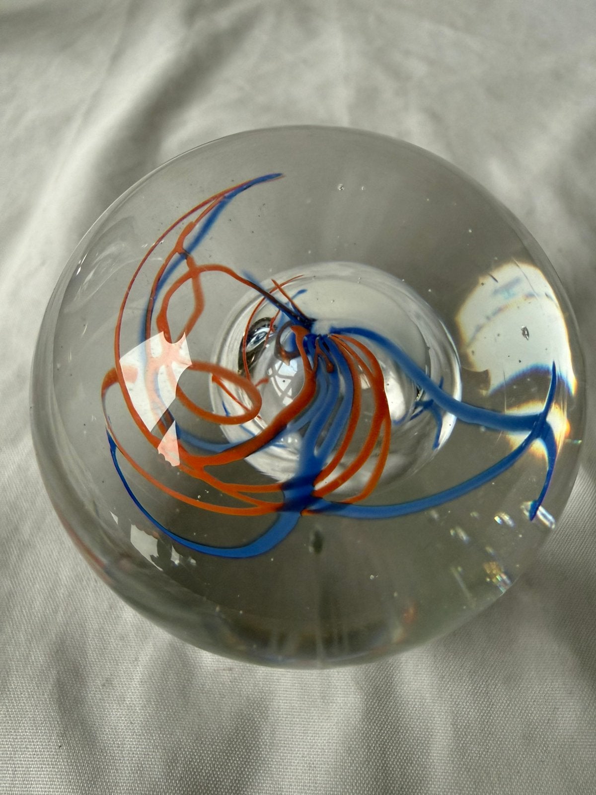 Presse Papier glas bol De Oude Horn Willem Heesen, Ophalen of Verzenden