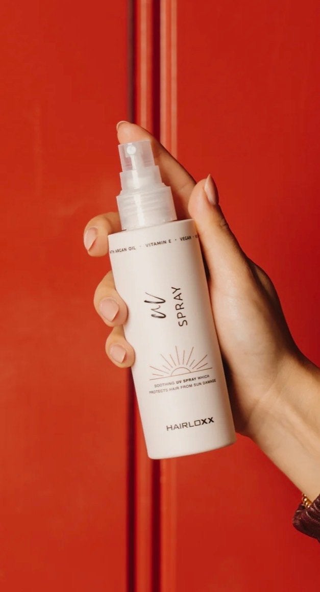 HAIRLOXX UV Spray met Arganolie & Vitamine E, Ophalen of Verzenden, Nieuw, Haarverzorger of -hersteller