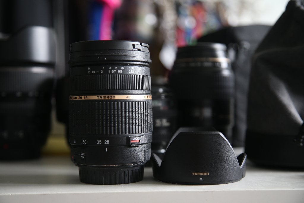 Tamron SP AF 28-75mm f2.8 (IF) Macro Canon EF, Ophalen of Verzenden, Zo goed als nieuw, Standaardlens, Zoom