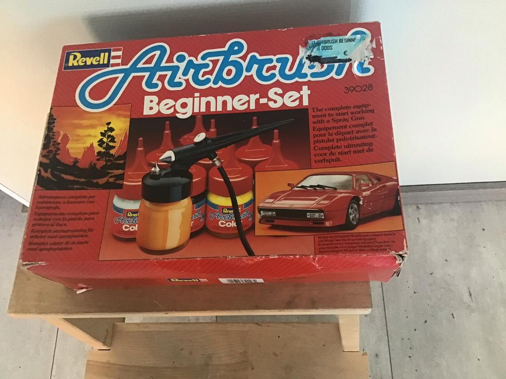 Revell Airbrush Beginner-Set, Hobby en Vrije tijd, Schilderen, Ophalen of Verzenden, Gebruikt, Airbrush en Toebehoren