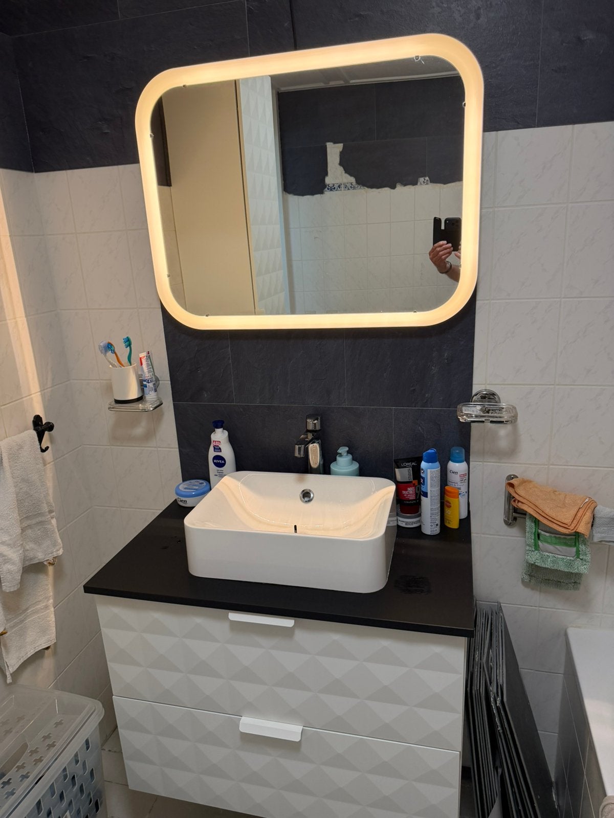 Wandmeubel en kast douche, Ophalen of Verzenden, 25 tot 50 cm
