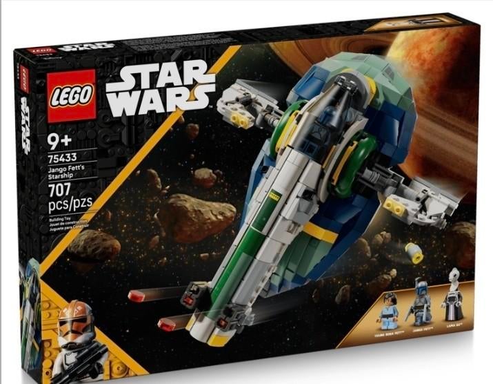 Nieuw in doos: LEGO Star Wars 75433 Jango Fett's Starship, Ophalen of Verzenden