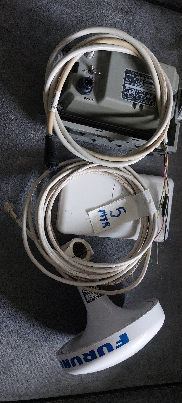 Furuno NX-300 NAVTEX en furuno NX-300-D antenne Unit, Ophalen of Verzenden, Zo goed als nieuw, Communicatie