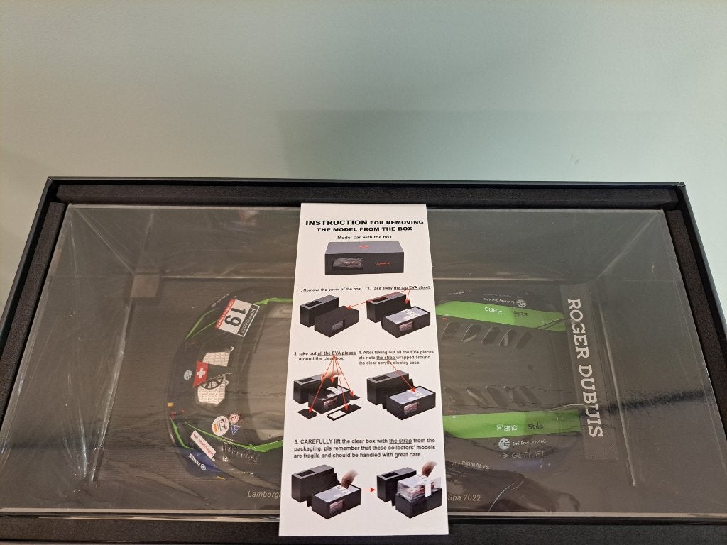 Lamborghini HURACAN GT3 EVO 1:18 Spark 24H Spa 22 Emil Frey, Hobby en Vrije tijd, Modelauto's | 1:18, Ophalen of Verzenden, Nieuw