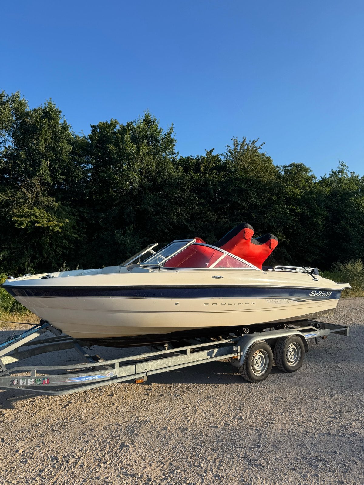 Zeer Nette Bayliner 185 BR Mercruiser 4.3 V6 - Incl trailer, Watersport en Boten, Ophalen, Gebruikt, Binnenboordmotor, 190 pk