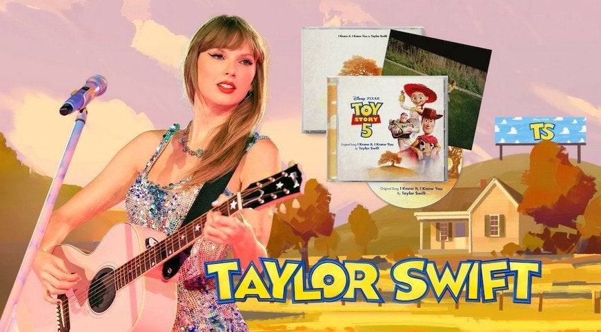 Taylor Swift, Toy Story 5, Set van 3 CD's, Limited Edition!