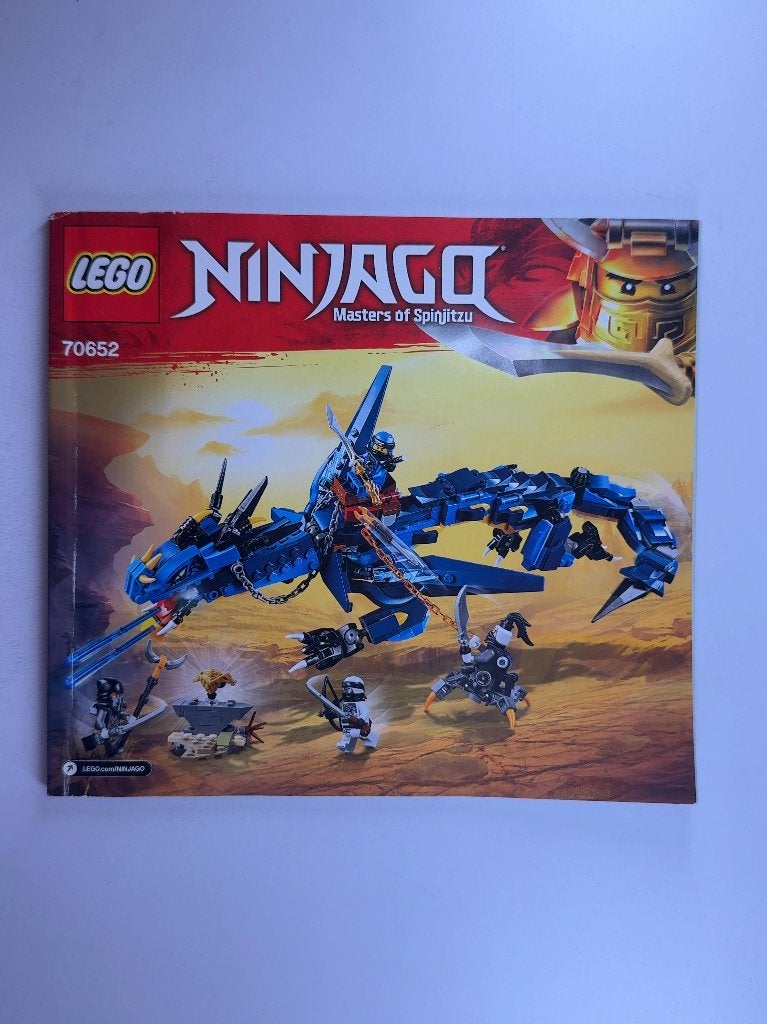 LEGO Ninjago 70652 (Instructions) for Set 70652 Stormbringer, Gebruikt, Lego, Overige typen, Ophalen of Verzenden