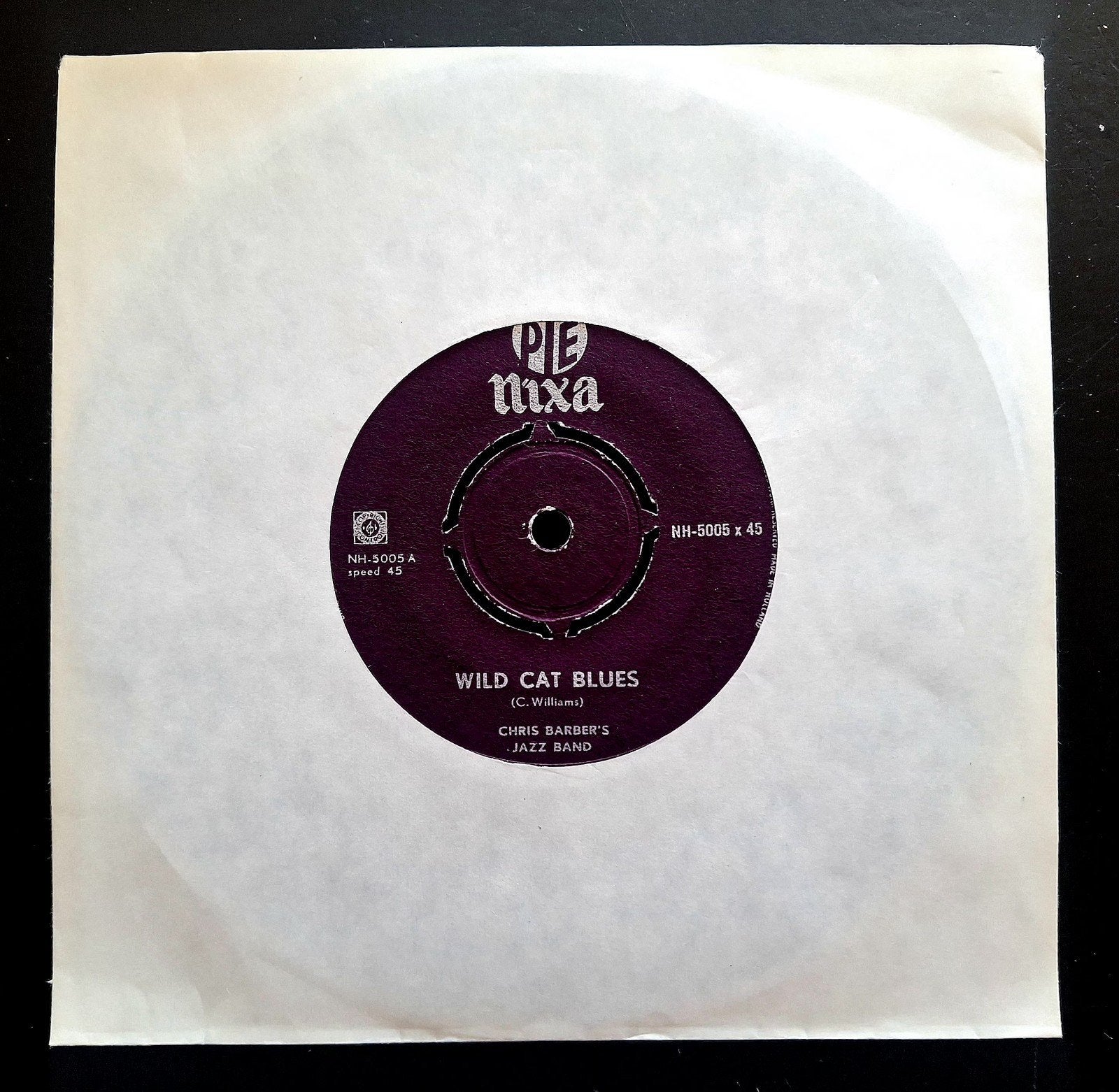 7"/SINGLE  CHRIS BARBER - Wild Cat Blues, Ophalen of Verzenden, Gebruikt, Pop
