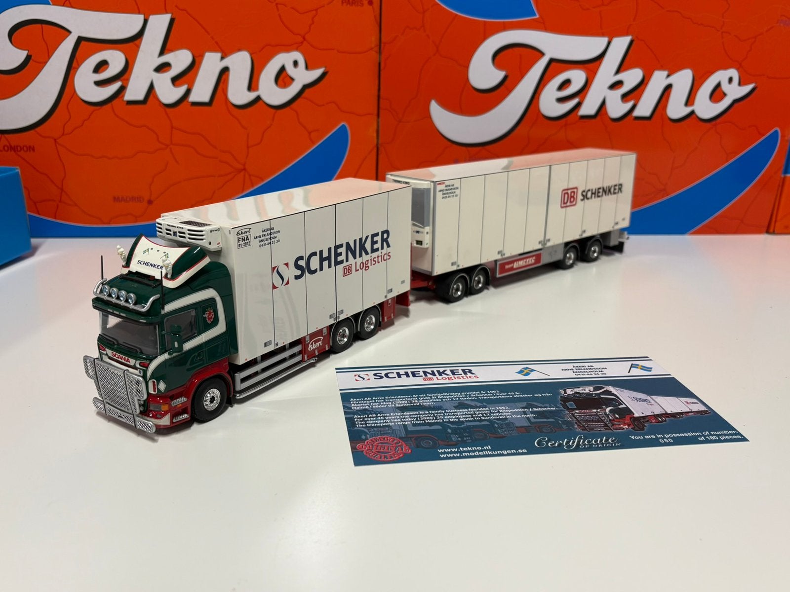 Tekno Schenker, Ophalen of Verzenden, Zo goed als nieuw, Bus of Vrachtwagen, Tekno
