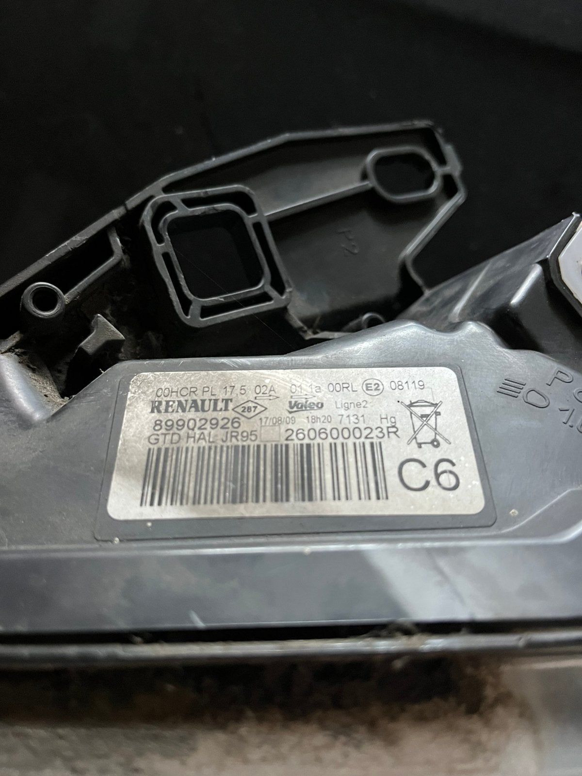 Te koop aangeboden 2 koplampen Renault scenic, Ophalen, Renault