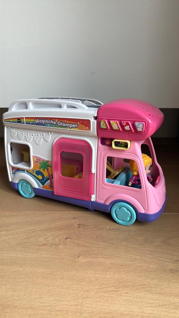 Magische camper/ glamper van Vtech, Ophalen of Verzenden, Zo goed als nieuw, 6 maanden tot 2 jaar