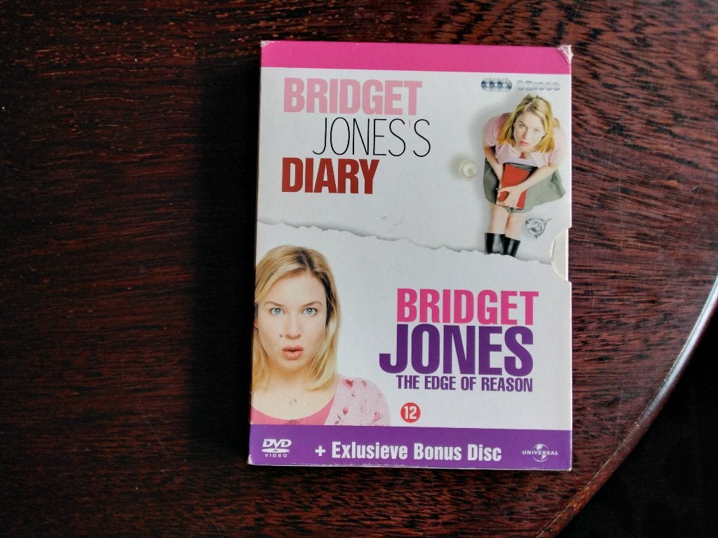 Bridget Jones's diary en Bridget jones the edge of reason, o, Ophalen of Verzenden, Zo goed als nieuw, Vanaf 12 jaar, Romantische komedie