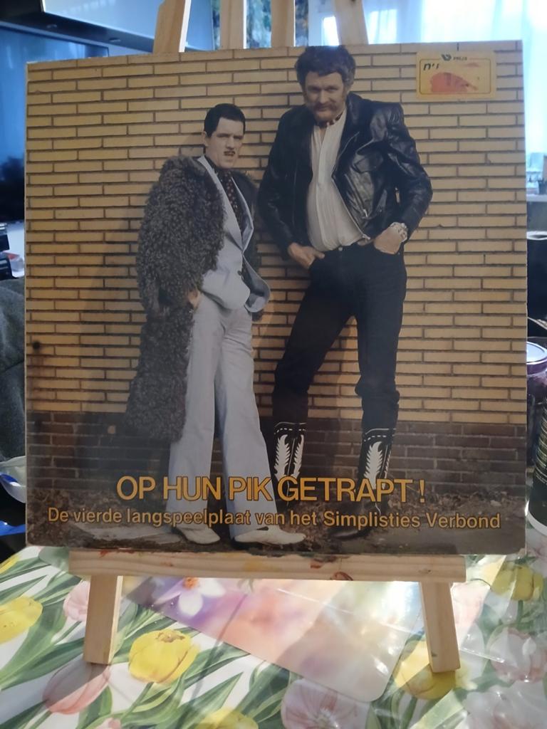 Het Simplistisch Verbond - Op Hun Pik Getrapt! LP, Cd's en Dvd's, Vinyl | Nederlandstalig, Ophalen of Verzenden, Gebruikt, 12 inch