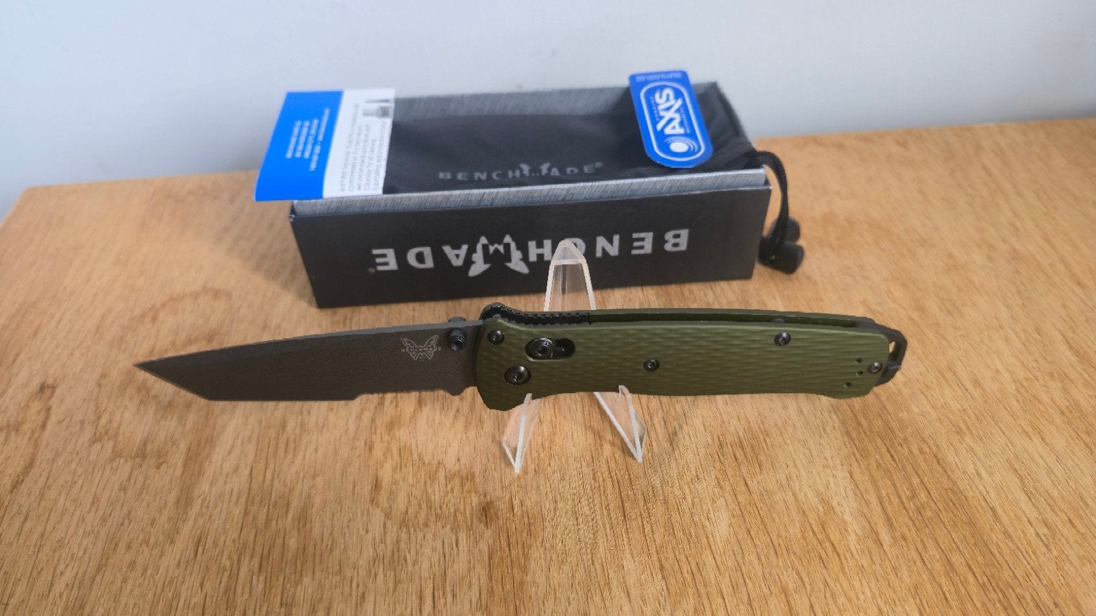 Benchmade Bailout 537SGY-1 CPM M4 Partially Serrated, Ophalen of Verzenden, Nieuw
