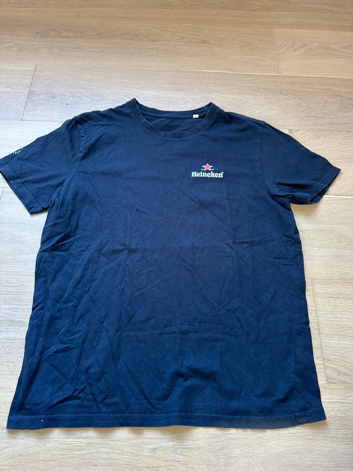 Heineken zwart t-shirt XL, Kleding | Heren, Ophalen of Verzenden, Gedragen, Maat 56/58 (XL), Zwart