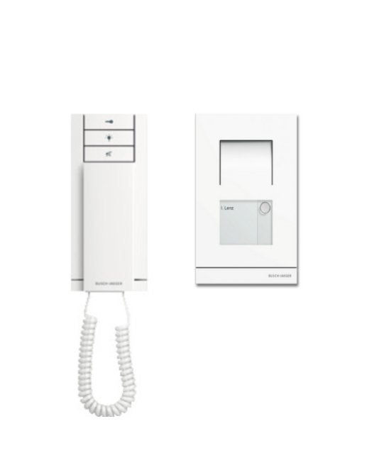 ABB BUSCH JAEGER AUDIO INTERCOM SET 83005/1 WIT, Niet ingevuld, Niet ingevuld, Nieuw, Ophalen of Verzenden