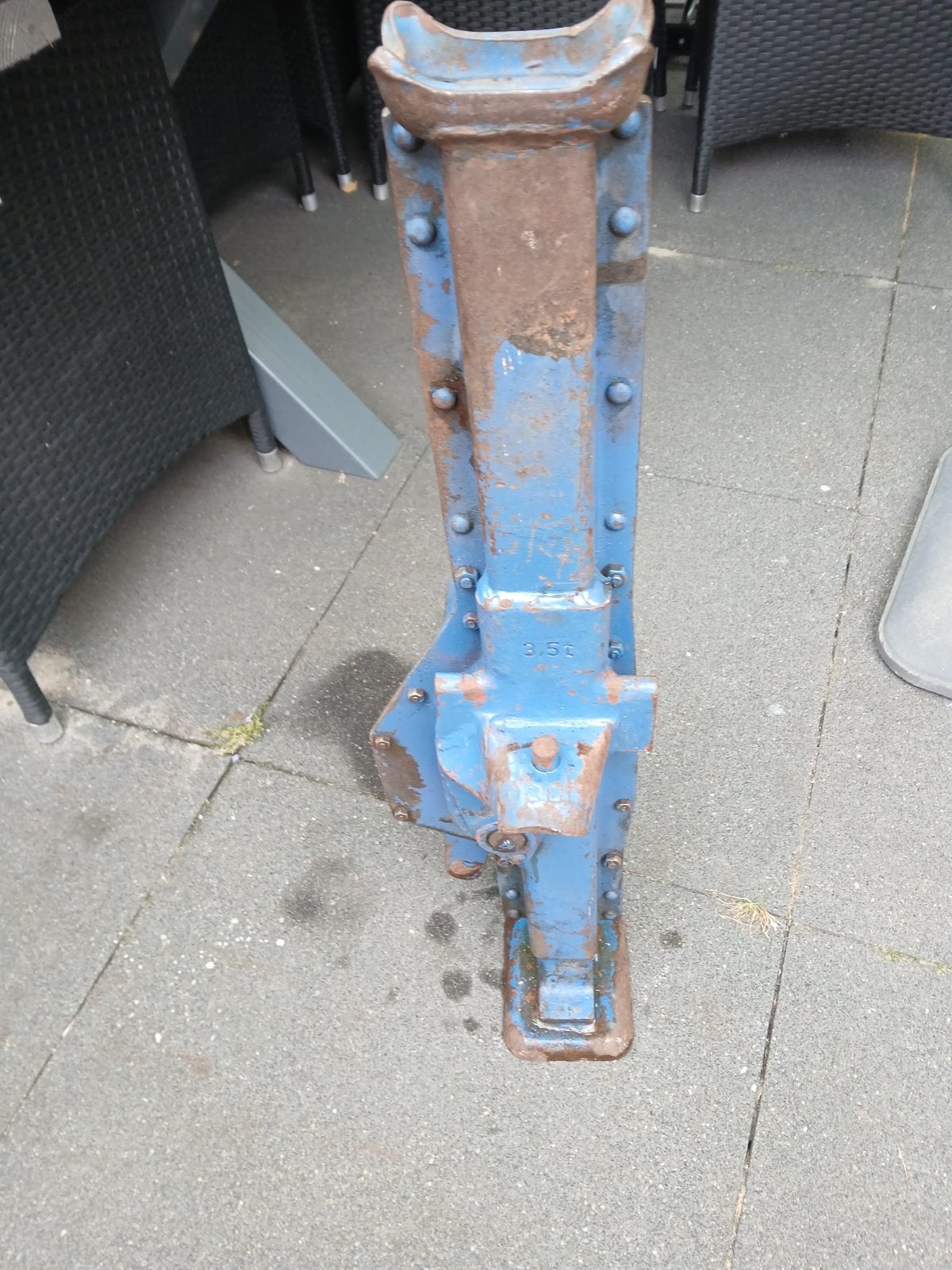 Kelderwind (BRAND), Ophalen, Gebruikt, Hydraulisch, Garagekrik