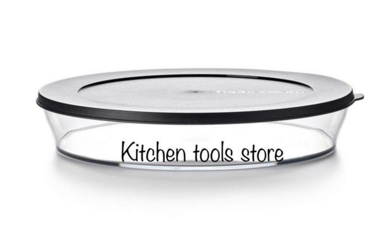 Tupperware exclusieve doorzichtige Clear serveerschaal 2L, Overige kleuren, Schaal, Nieuw, Ophalen of Verzenden