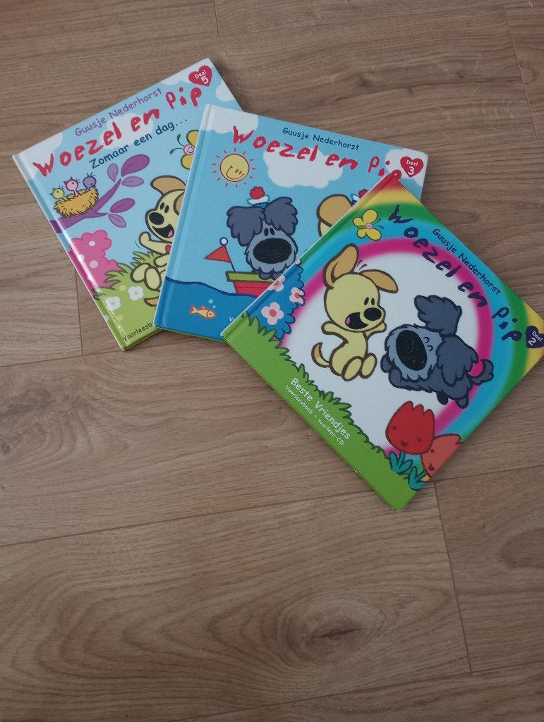 Woezel en Pip boeken, Ophalen, Zo goed als nieuw, 1 tot 2 jaar