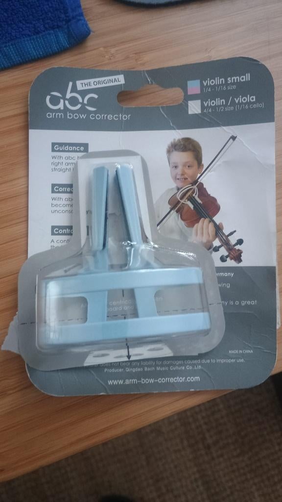 strijkboogcorrector, Muziek en Instrumenten, Ophalen of Verzenden, Zo goed als nieuw, 4/4-viool, Viool