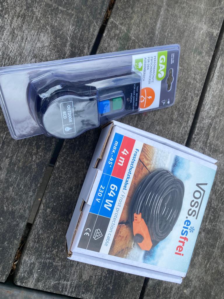 Vostvrij lint 4m, Ophalen, Zo goed als nieuw, Kabel of Snoer