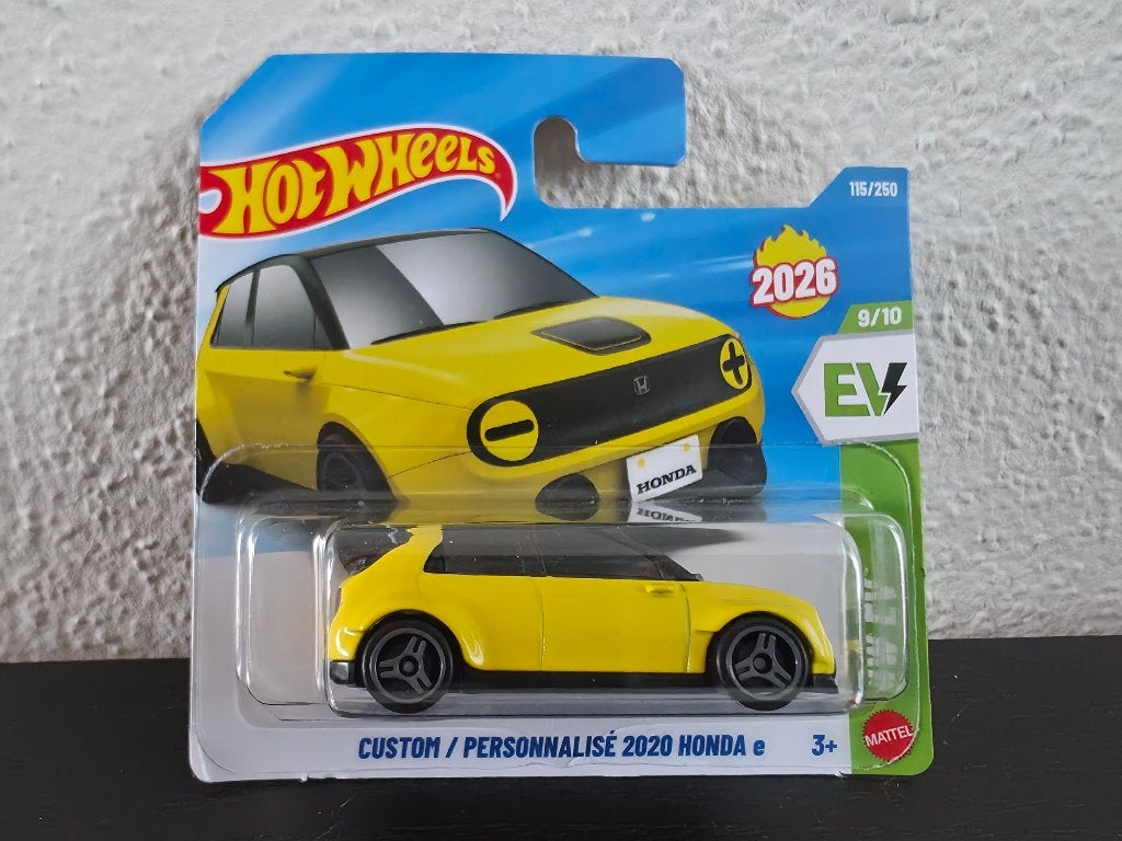 Hot Wheels Honda E Custom HotWheels, Hobby en Vrije tijd, Modelauto's | Overige schalen, Verzenden, Nieuw, Auto