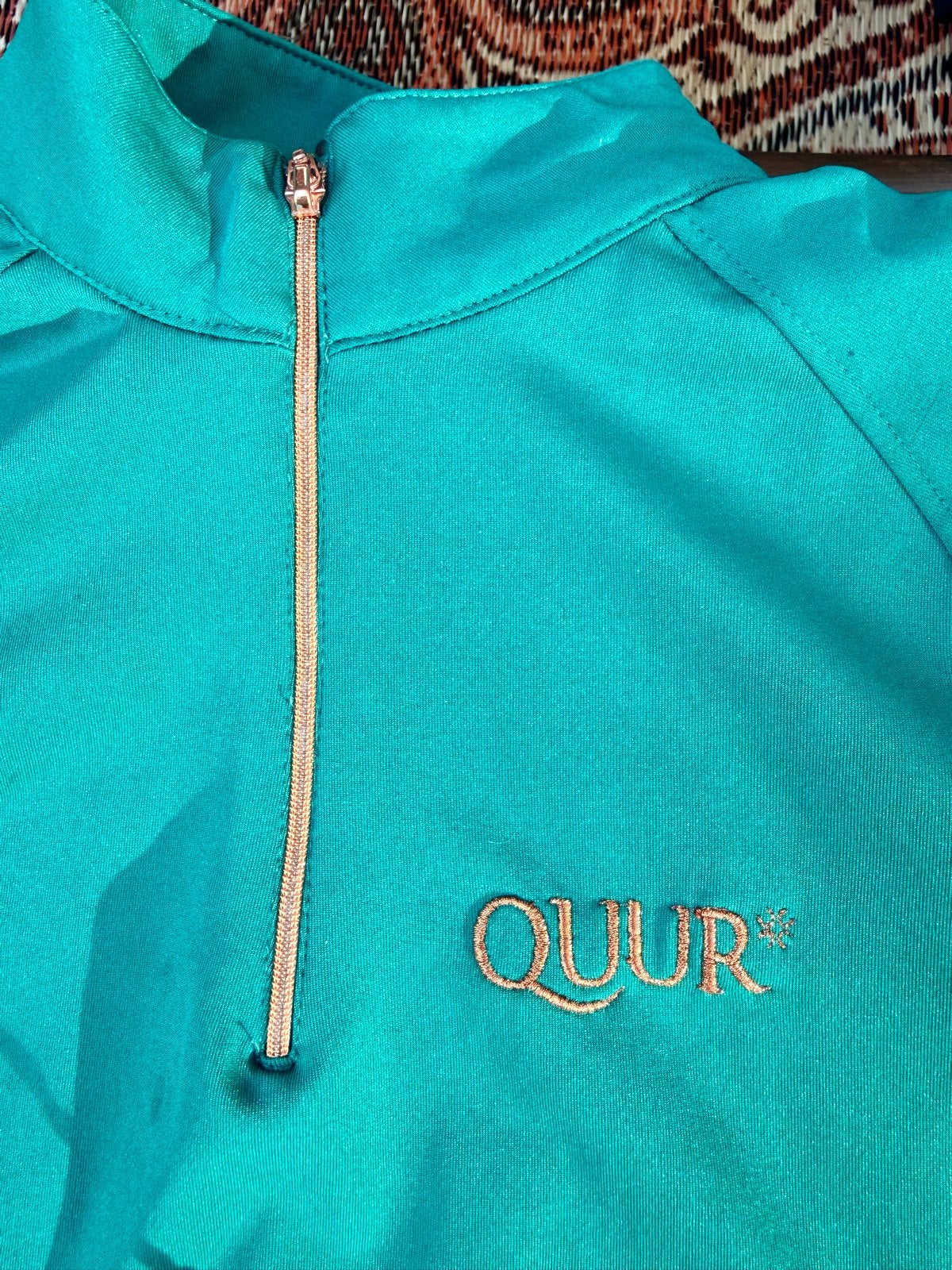 QUUR paardrijshirt met rits, Overige typen, Ophalen of Verzenden, Zo goed als nieuw, Maat 34 (XS) of kleiner