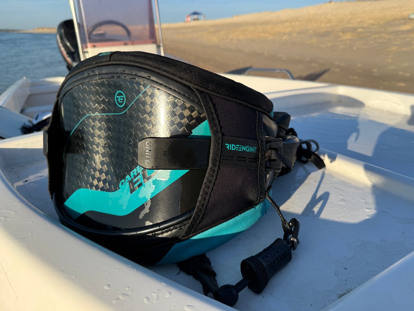Ride Engine Elite Carbon V8 Elite Trapeze - Maat M, Trapeze, Geen board, Ophalen of Verzenden, Zo goed als nieuw