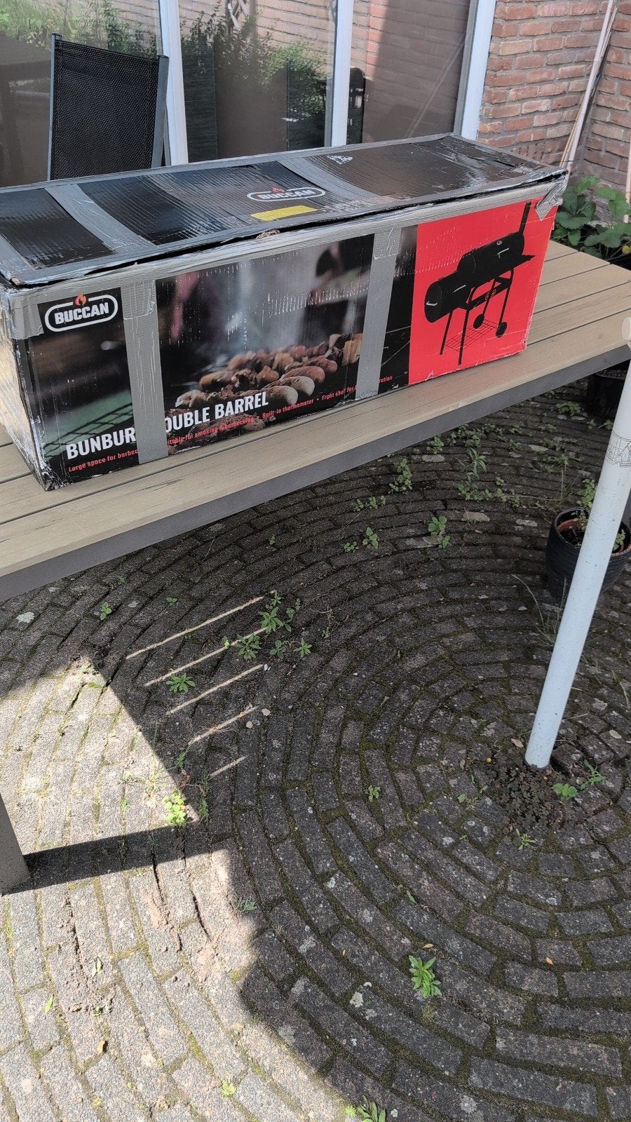 Buccan Bunburry Double Barrel BBQ - Nieuw in doos, Ophalen, Nieuw, Buccan